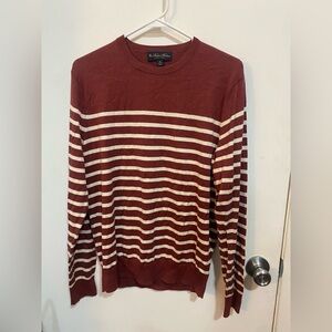 Brooks Brothers Men's 55% Silk 45% Cotton Crewneck Sweater